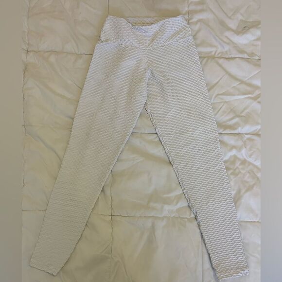 COPY - Booty shaping croco skin leggings white - Picture 7 of 8